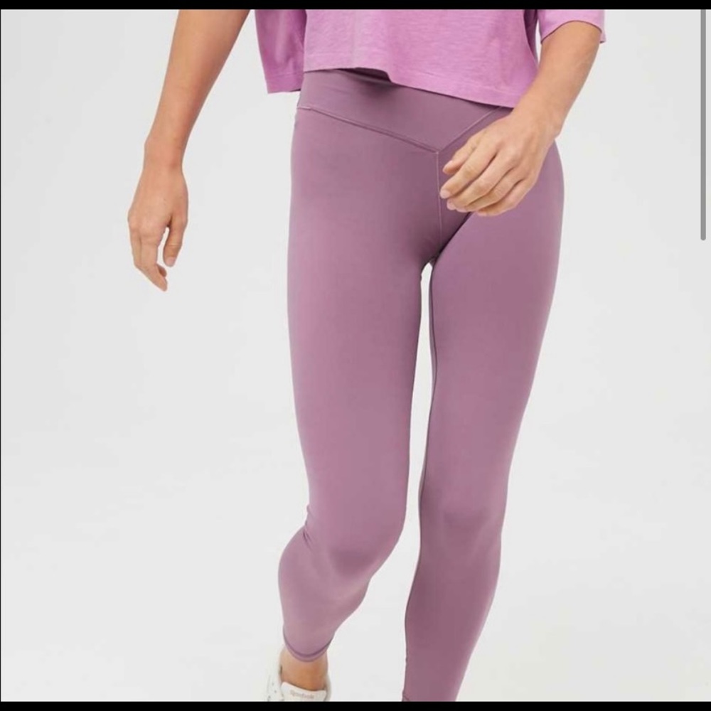 Aerie TIKTOK Crossover High waisted Leggings